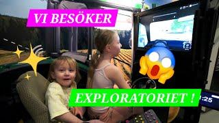 Vi besöker Exploratoriet VLOGG #familjen #swedish #vlogg #family #lek #experiment #lära #kul #familj