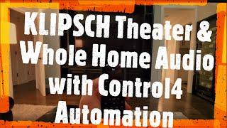 KLIPSCH Theater &Whole Home Audio with Control4 Automation and Lutron Lighting! - Dallas, TX