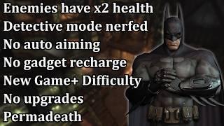 I made my own Difficulty Mod for Batman: Arkham City