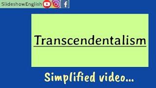 Transcendentalism | Transcendental movement | Transcendentalism in American Literature