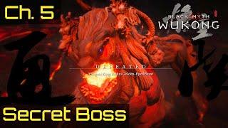 How to BEAT Bishui Golden-Eyed Beast - Chapter 5 SECRET BOSS FIGHT - BLACK MYTH: WUKONG Gameplay