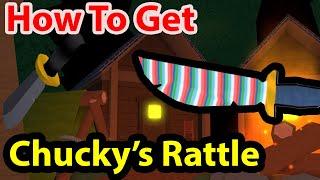 Roblox How To Get Chucky's Rattle Knife In Survive The Killer Codes 2020 Papa Roni All New Sunlit Gl