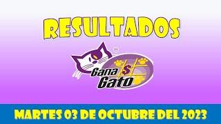 RESULTADO SORTEO GANA GATO DEL MARTES 03 DE OCTUBRE DEL 2023