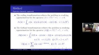 Vladimir A. Sloushch | Homogenization of non-local operators of convolution type