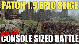 Bannerlord 1.9 Mount and Blade 2 Console Release Patch Large Seige Battle PS5 Xbox Release Soon!