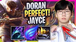 T1 DORAN PERFECT GAME WITH JAYCE! - T1 Doran Plays Jayce TOP vs Gragas! | Season 2024