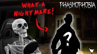 Hunting a Nightmare ghost with Tier 1 Equipment! | Phasmophobia