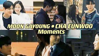 Moon Gayoung • Cha Eunwoo Moments  ShinShin Couple