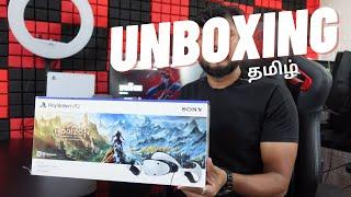 Unboxing & Setup & Testing PSVR 2 INDIA HORIZON VR Call of the Mountain with PS5