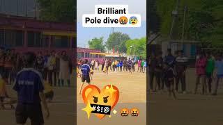 OMG pole dive  kho kho best skills #khokhotsd #ytshorts #trending #shortvideo #khokho