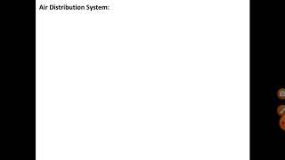 Air Distribution System: Air Conditioning System