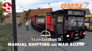 OMSI 2 Add-on MAN Standardbus II | SUE242 (Manual Transmission) | Kbergbahn map