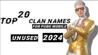 Pubg Top 20 clan names for pubg Mobile  | Best clan names for pubg Mobile |