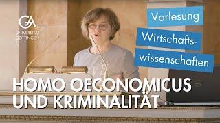 Homo oeconomicus und (Wirtschafts-)Kriminalität? |  Ringvorlesung "Das sogenannte Böse"