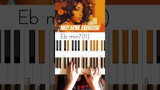 Neo Soul Chords Exercise Ebm7(11); Gm7(9,11); Cm7(11); Em7(9,11); Am7(11); Dbm7(9,11)