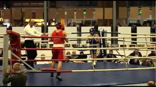 E. Gumbrevičius vs M. Vyšniauskas (52 kg). 13 th V. Karpačiauskas international boxing tournament