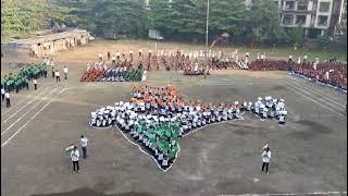 Today  celebrated  Republic Our School Sushma Patil Vidyalaya & Jr. College Kamathe