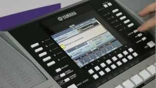 Функция аудиозаписи Yamaha PSR-S910