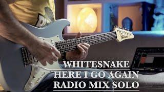 Whitesnake - Here I Go Again Radio Mix Guitar Solo