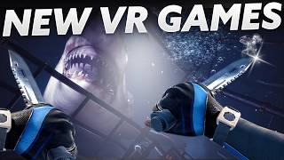 NEW VR GAMES COMING UP NEXT WEEK! Meta Quest 3, PSVR 2 & PCVR