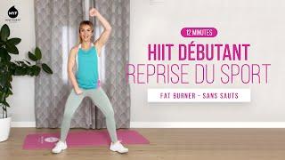 HIIT débutant - Perdre 20 kilos - Exercices faciles sans saut  - Jessica Mellet - Move Your FIT