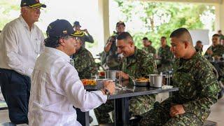 Visita al Cantón Militar de Puerto Jordán