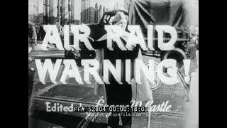 AIR RAID WARNING  USA CIVIL DEFENSE DURING WORLD WAR II  52804