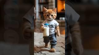 Dudi Dudi Dam Dam | Cute Cat | Funny  | #cat #shorts