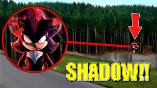 Drone Catches SHADOW THE HEDGEHOD in REAL LIFE!! *Sonic 3 The Movie*