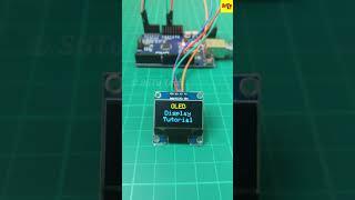 SSD1306 OLED display with Arduino