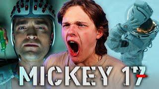 MICKEY 17 Official Trailer REACTION! (INSANE!)