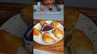Cheesy Bread Rolls – Crispy Outside, Melty Inside! #shorts