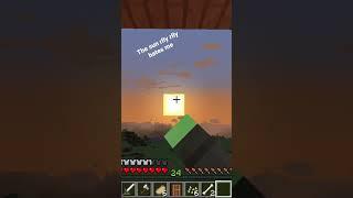 DARN YOU SUN #minecraft #letsplay #shorts