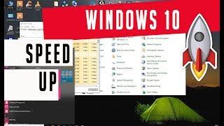 SPEED UP WINDOWS 10 - Slow Windows  Speed up - tutorial 