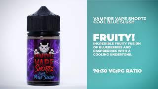 Cool Blue Slush - Vampire Vape Shortz - Kix Vaping Liquids