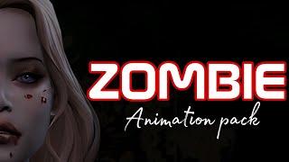 Zombie - Animation pack (FREE DOWNLOAD)