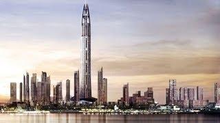 Worlds Tallest Building 1000m/3280feet Nakheel Harbour & Tower