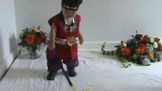 Matthew's Golf in Hanbok