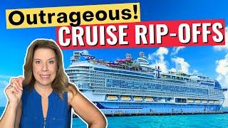 15 Most Outrageous Cruise Rip-Offs All Cruisers MUST Avoid!