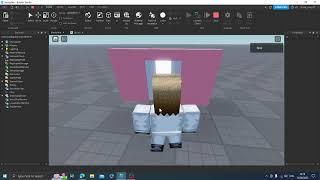 Automatic door using TweenService (Roblox Studio)