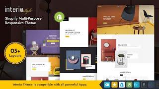 InterioStyle - Multi-purpose Shopify Furniture & Decorating Theme - TemplateTrip