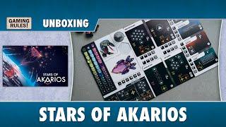 Stars of Akarios - Unboxing & Interview