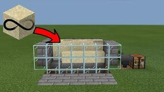 ⭐World's first sand farm (infinity sand blocks)️#minecraft #infinte