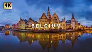 Belgium from Above 4K UHD - A Cinematic Drone Journey