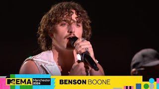 Benson Boone - "Slow It Down" / "Beautiful Things" | 2024 EMAs