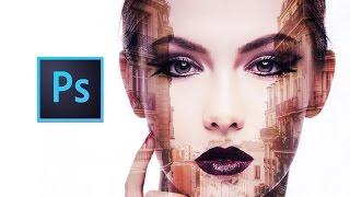 Double Exposure in 2 Minutes - Photoshop Tutorial