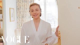 Chloë Grace Moretz Gets Ready for the Louis Vuitton Show in Paris | Vogue