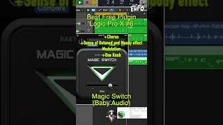 Logic Pro X Best Free Plugin - 6. Magic Switch (Baby Audio) #shorts