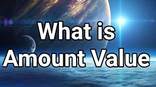 What is Amount Value. Urdu/ English