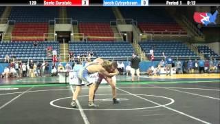 Fargo 2012 120 Round 1: Santo Curatolo (New York) vs. Jacob Cytrynbaum (Oregon)